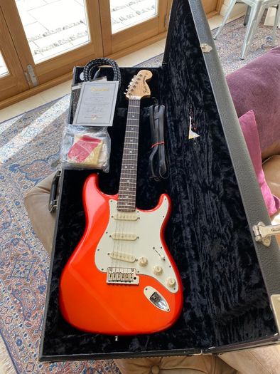 2007 Fender Custom Shop Stratocaster Candy Tangerine