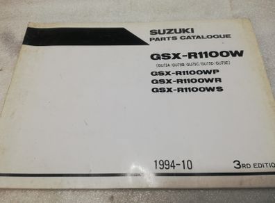 Suzuki GSXR 1100 WP WR WS Parts Manual