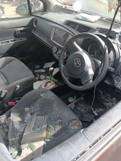 Breaking Toyota vitz 2014 petrol