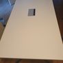 Haworth flip top Planes office table white 160 x 80 cm with cable management RRP  new 500e+ Image 7