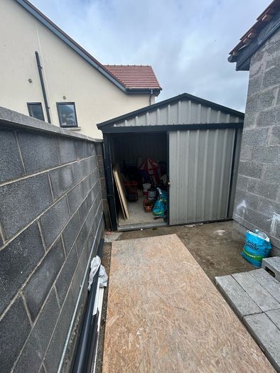 Steel tech shed