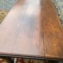 Early 20th Century Jacobean Revival Carved Oak hall table. Image 8