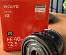 Lens Sony FE 40mm F2.5 G (SEL40F25G) Full-Frame E-Mount