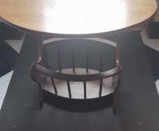 Coffee Table/Mag Rack..Oval