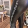 Leggins greek style eco-leather Image 4
