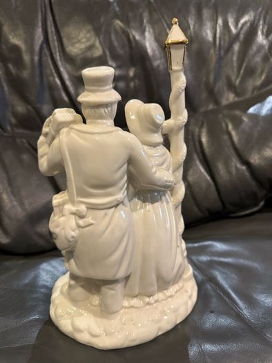 Centurion Collection Bisque Carolers "We wish you a Merry Christmas"