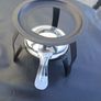 Vintage Chrome Fondue Pot Image 4