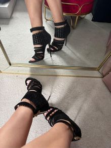 Jimmy Choo size 5 stunning strappy sandals in dustbag