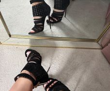 Jimmy Choo size 5 stunning strappy sandals in dustbag