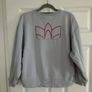 Adidas sweatshirt in washed baby blue colour Image 3