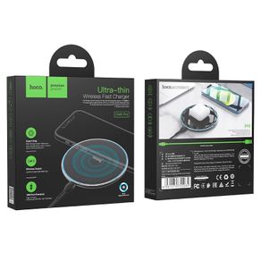 Hoco CW6 Pro Easy Charging Wireless Fast Charger 15W Black