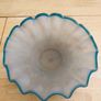 Vintage Art Glass Hand Made Fruit Bowl Image 4