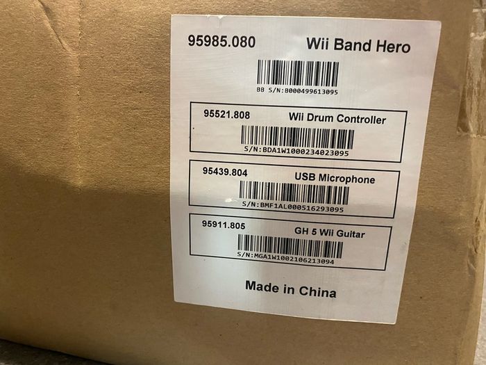 READ Wii Band Hero Guitar Nintendo