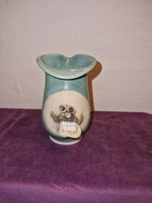 Irish Stoneware face vase