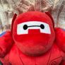 Disney Batman Big Hero 6 red armour plush Used Dirty Please look at the pictures Image 3