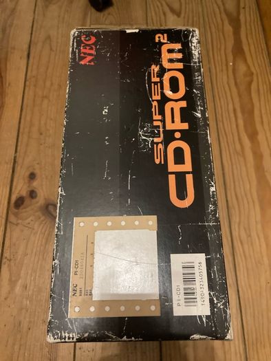 PC engine super CD rom 2 console
