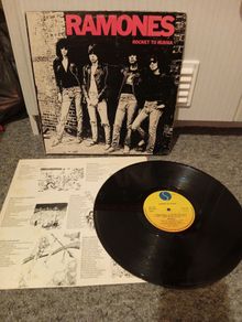 The Ramones Rocket to Russia 1st UK press 1977 rare ex
