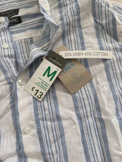 Brand new linen shirt size M