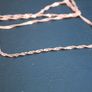 Sterling Silver 925 Italian Pink Rose Gold  Rope Chain 18,3" Image 7