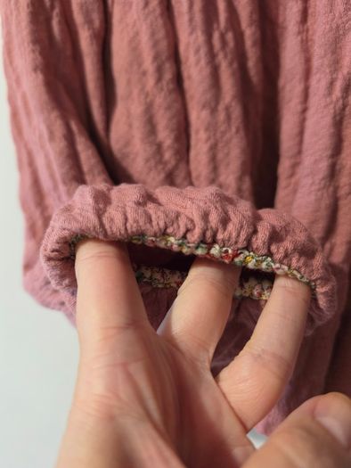 Zara girls dusty pink blouse - age 5