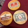 Vintage Cruzcampo Timber Barrel Coaster Box Image 5