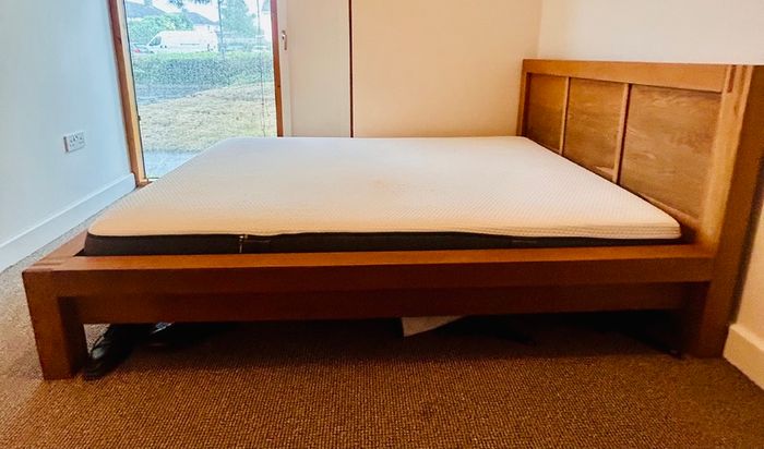 Double Bed Frame & Emma Mattress Excellent Condition Near New