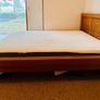 Double Bed Frame & Emma Mattress Excellent Condition Near New Image 2