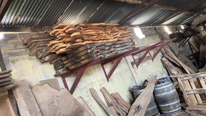 Kiln dried Irish timber