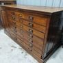 Early 20th century oak vestments cabinet Image 2