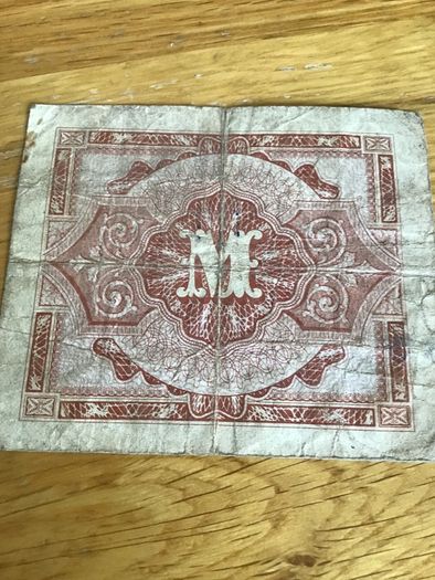 Rare World War 2 Banknote- Allied Invasion currency