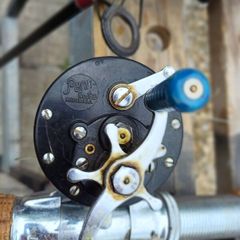 1940's Penn 180 Fishing Reel & Rod