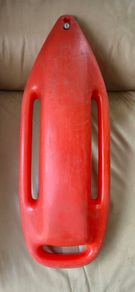Baywatch lifeguards float