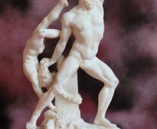 Hercules and Lichas statue