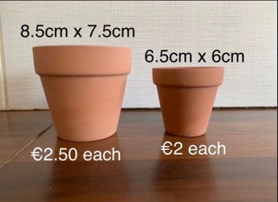 Clay pots