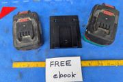 Wall Mounted Bracket for Parkside Batteries