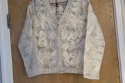Dash Cream Sheer Cardigan/Top Or Jacket.S.14.  B.N.W.T. (Paper Tag List In Storage).