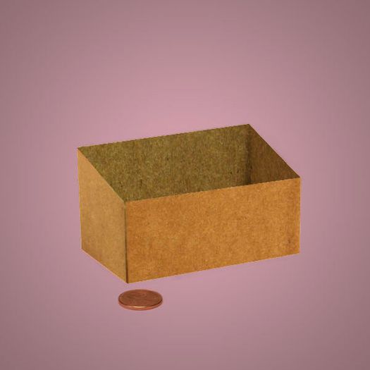 Kraft Cello Bag Base Tray