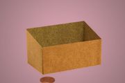 Kraft Cello Bag Base Tray