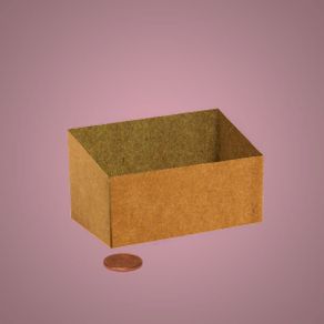 Kraft Cello Bag Base Tray