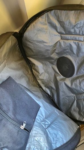 Padded wheelbag x2