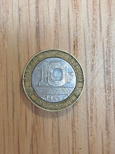 France 10 francs Coin