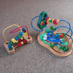 Bead maze, Roller coaster toys