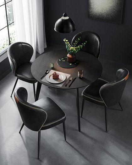 2 x dining chairs Brown or black  high quality FREE DELIVERY