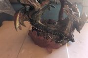 Vintage Fantasy Dueling Dragons