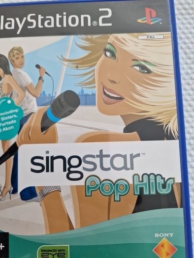 Singstar Pop Hits PlayStation2 Ps2 Games Original