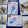 China Lot of 9 Mint unhinged 1.20 Yuan stamps Image 5