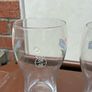 2 Retro Pint Glasses. Image 3