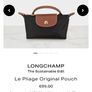 Genuine. New longchamps mini Le Pliage bag Image 5