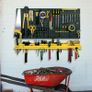 BRAND NEW Panels/shelves for tools in set of assorted plastic hooks Image 2