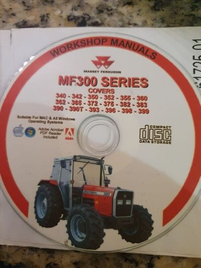 MF 300 series service manual.